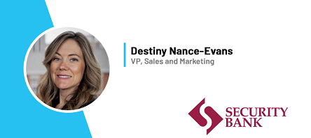 Destiny Nance-Evans, Security Bank