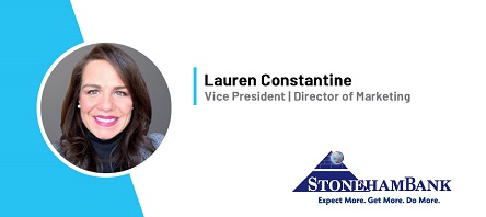 Lauren Constantine, Stoneham Bank