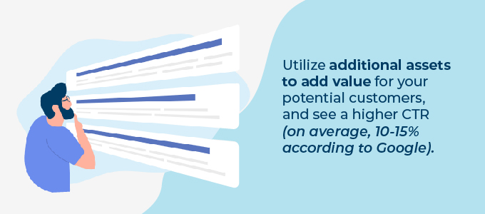 Utilize additional assets to add value for your customers